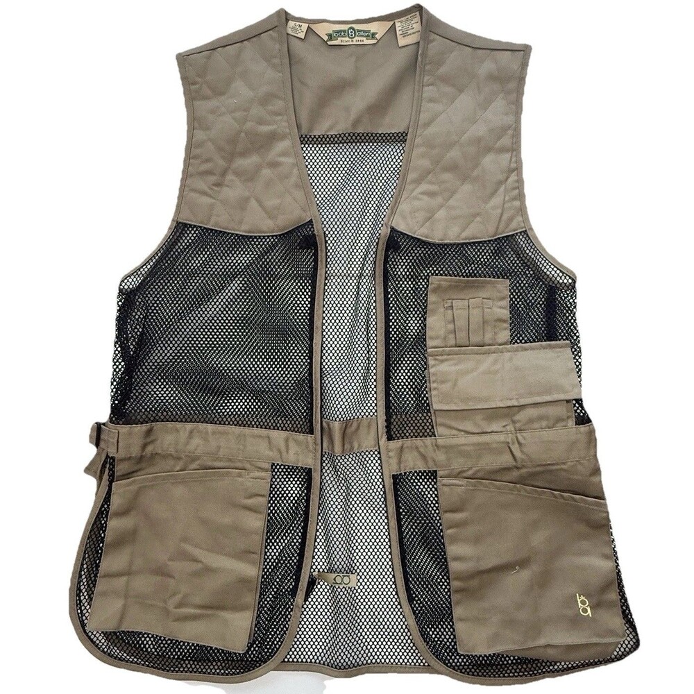 Bob Allen Shooting Vest S/M Full Mesh Trap Dove Duck Hunting Vest NEW